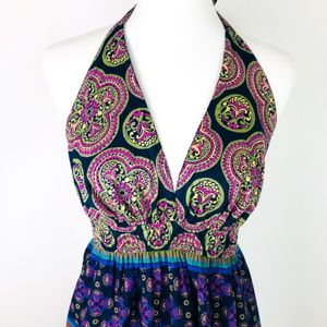 NWT GAP Maxi Dress, Halter/Boho Vibe/Cotton/Lined